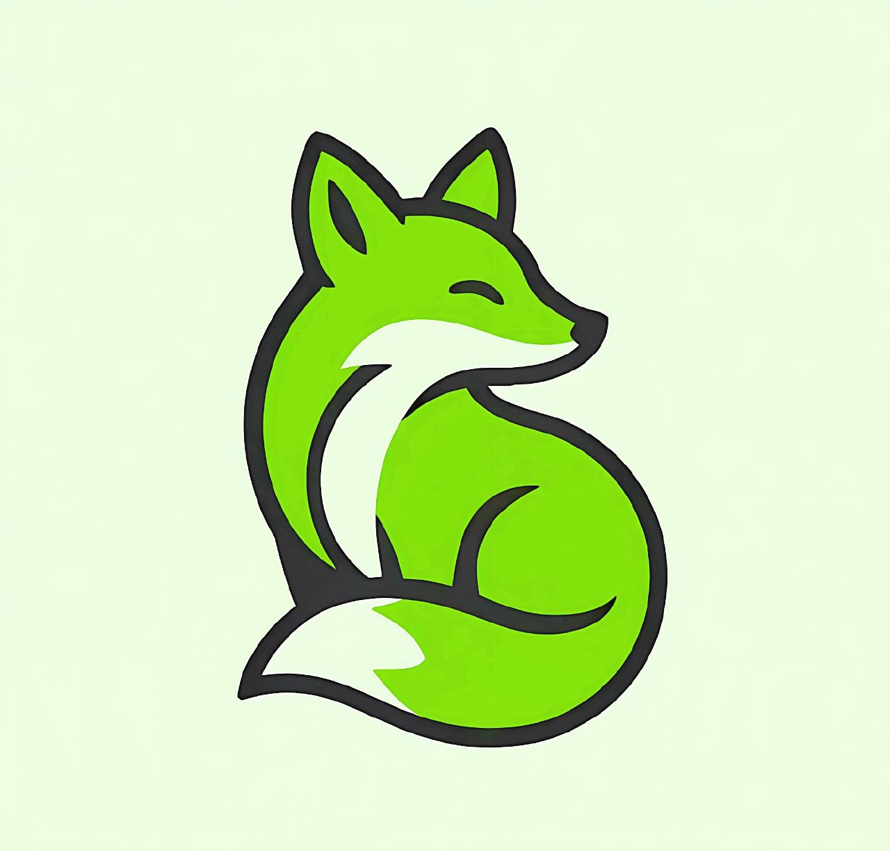 Кошка с цветком